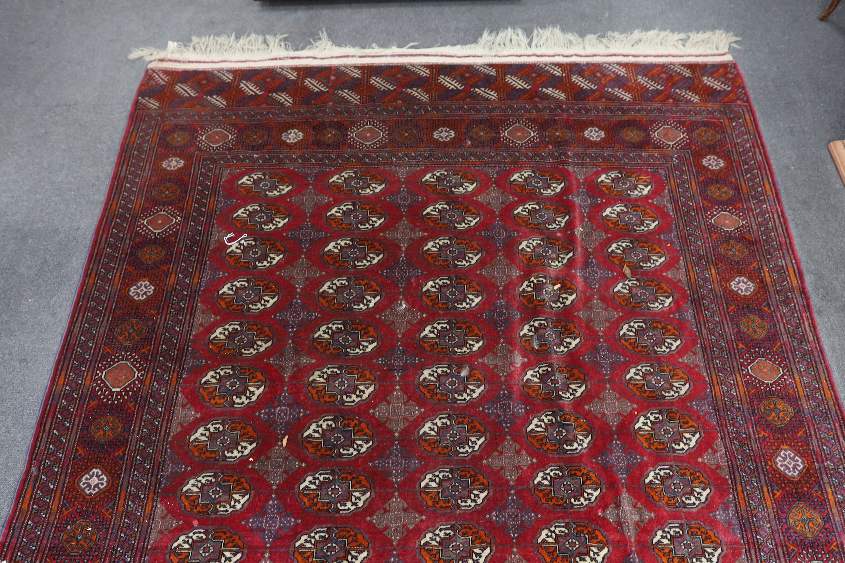A Bokhara carpet, 290 x 202cm